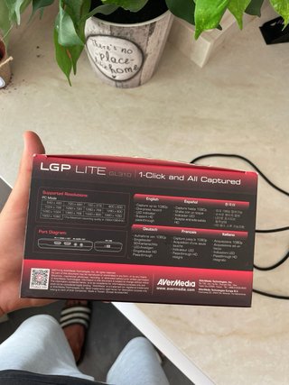Capturadora AverMedia LGP Lite GL310 Full HD 1080p