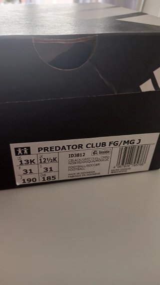 Botas fútbol Adidas Predator niño