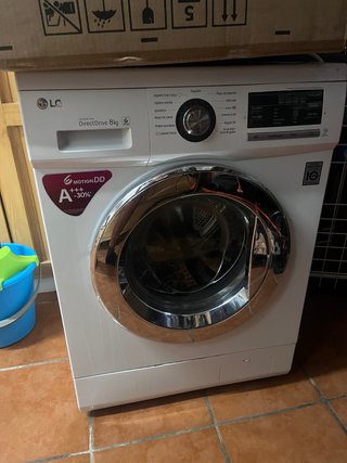 Lavadora LG Direct Drive 8kg