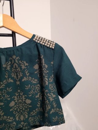 Top verde Pepe Jeans, Talla XS