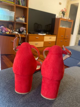 Tacones Rojos Talla 38