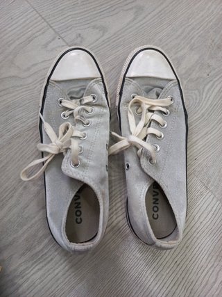 Zapatillas Converse TERCIOPELO Gris Talla 38