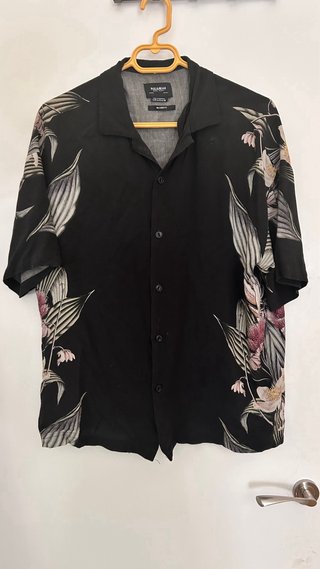Camisa Pull&Bear Estampada Talla M