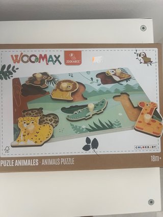 Puzzle Madera Woomax Animales