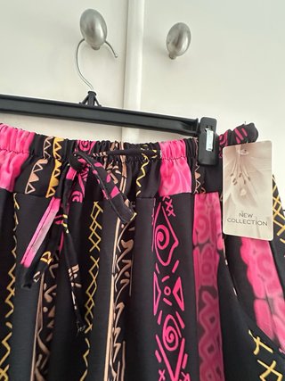 Conjunto étnico top y pantalón