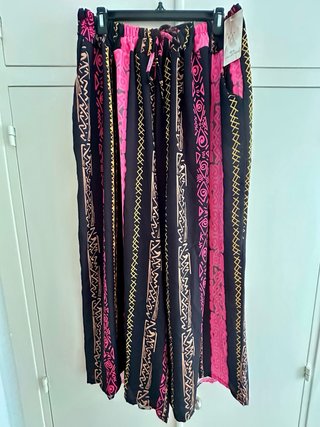 Conjunto étnico top y pantalón