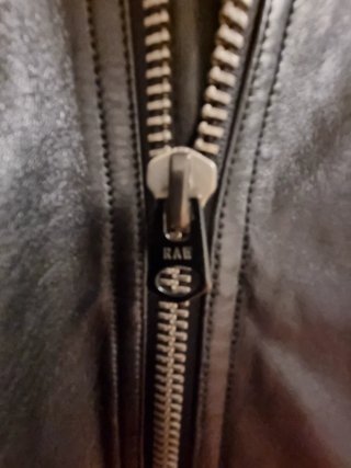Chaqueta de Piel G-Star RAW Negra