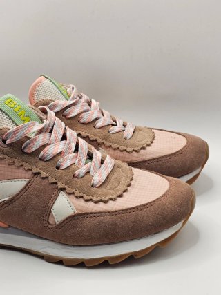Bimba y Lola Sneakers Mujer Rosa y Marrón