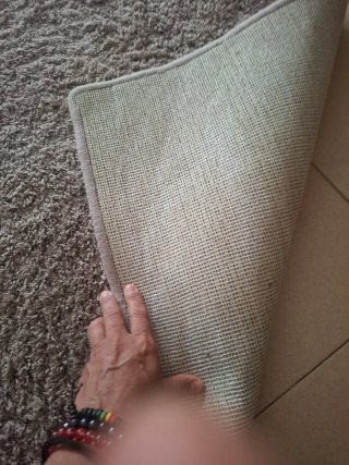 Tappeto Shaggy grigio
