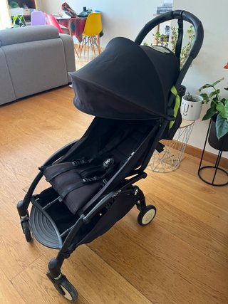 Babyzen YOYO2 Negro + Saco + Protector Lluvia