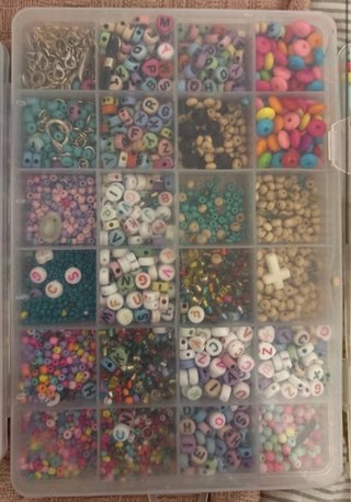 Kit para hacer pulseras y bisutería