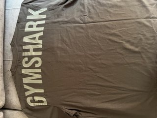 Camiseta Gymshark Verde Militar Talla M