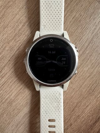 Garmin Fenix 5S Plata/Blanco