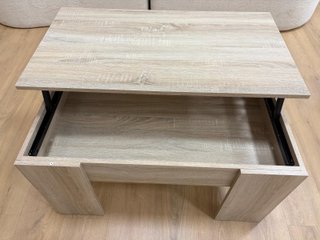 Mesa de centro elevable + almacenaje ¡NUEVA!