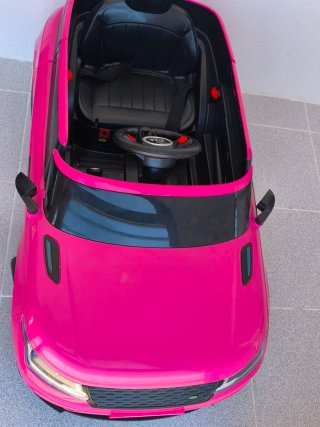 Carro a Bateria Rosa para Criança