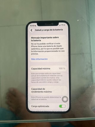 iPhone 12 Negro verificar descripción