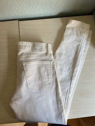 Levi's 711 Skinny Mujer Blanco