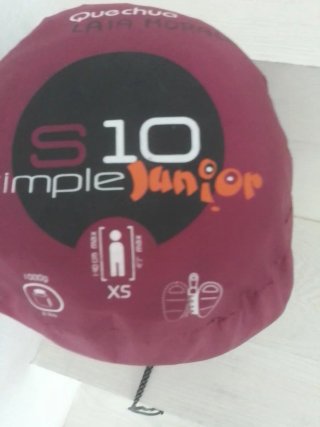 Saco de dormir infantil y cadete Quechua 160 cm.
