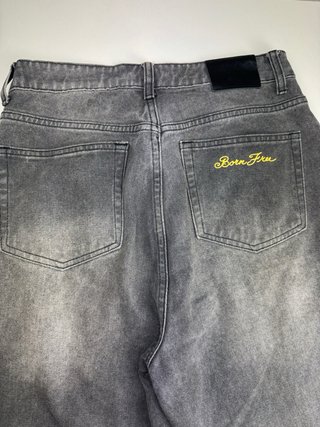 Jeans Ed Hardy Y2K Lobos salvajes Mujer