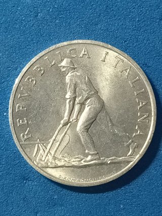 Moneta 2 Lire Spiga 1950 Repubblica Italiana