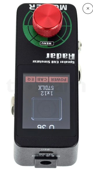 Mooer Radar U05 Simulador Cabina Guitarra