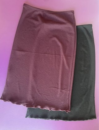 2 Faldas Midi Talla S