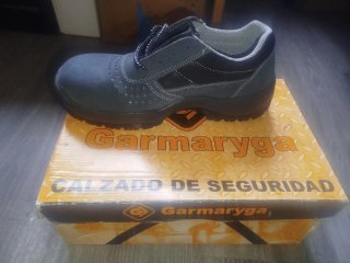 Zapatos de seguridad Garmaryga negros/grises