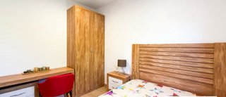 Dormitorio completo madera
