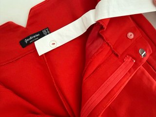 Shorts vestir Stradivarius Talla 36 S Rojos