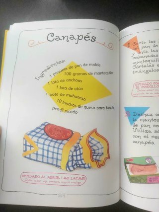 Libro de cocina para niños