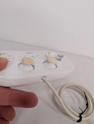 Controller Classic Wii Bianco Originale Nintendo