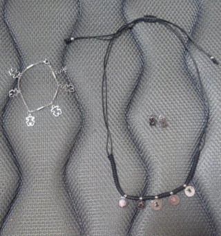 Set Gioielli Orso Argento