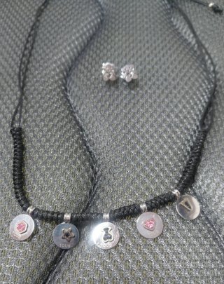 Set Gioielli Orso Argento