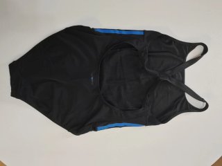 Costume intero Adidas donna S nero/blu