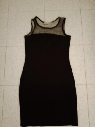 Vestido azul de talla única