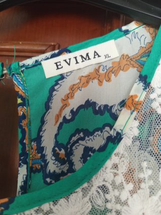 Mono estampado verde talla XL