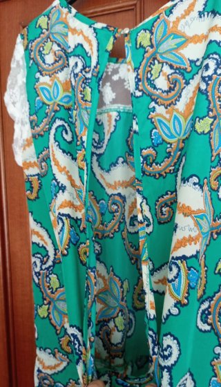 Mono estampado verde talla XL