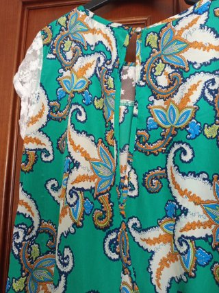 Mono estampado verde talla XL