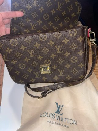 Borsa Louis Vuitton Monogram Marrone e Beige