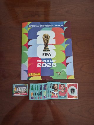 Álbum Mundial 2026 + 50 Cromos
