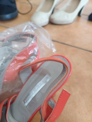 Zapatos de tacón para mujer verano piel
