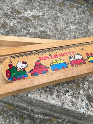 Astuccio vintage Hello Kitty trenino