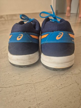 Zapatillas Asics Padel Azul Naranja