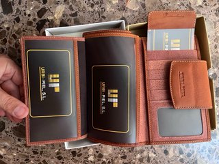 Cartera URBI PIEL mujer marrón