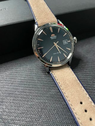 Reloj Orient Bambino Automático 42mm RA-AC0P02L