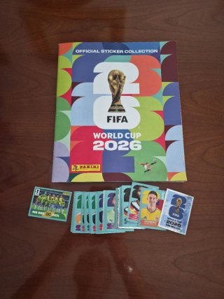 Álbum Mundial 2026 y 100 cromos