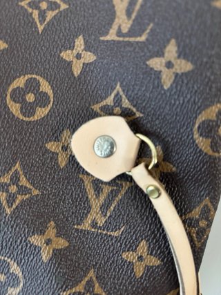 Borsa Louis Vuitton Donna Beige/Marrone