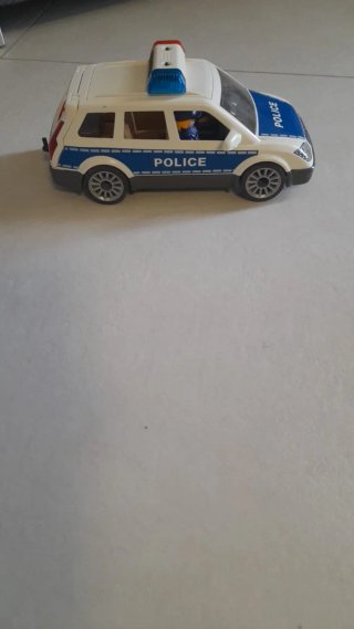 Playmobil Auto Polizia con Luci Sirena
