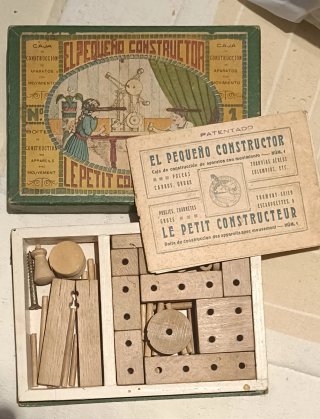 Juego antiguo El Pequeño Constructor