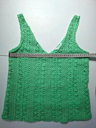 Camiseta tirantas verde de mujer